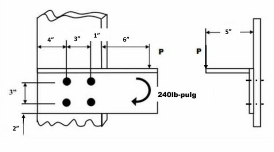 5 4 3 1 6 3 240lb-pulg 2