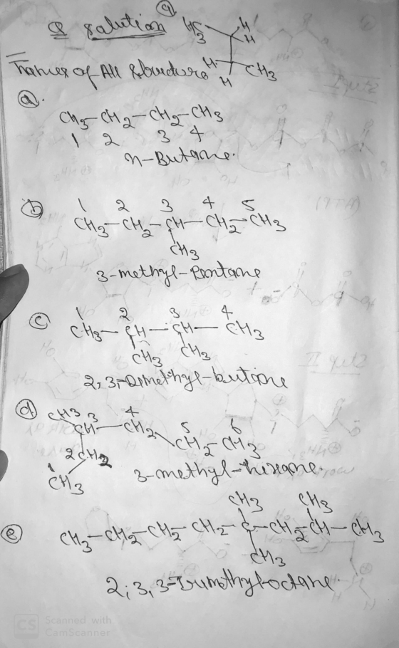 mur 2 I salution CH3-HG - CH3 Y Tanues of All pabanderohat che CHg CM2 - CH₂ - CH₂ 3 4. n-Butane 3 CH₂ - CH₂ - CH CH2 CH3 3-m