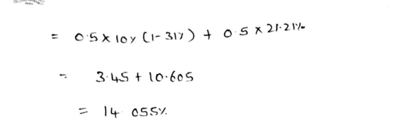 05xloy Cr- 317) + 0.5 x 21:21% - 3.45 + 10.605 = 14. 0554.