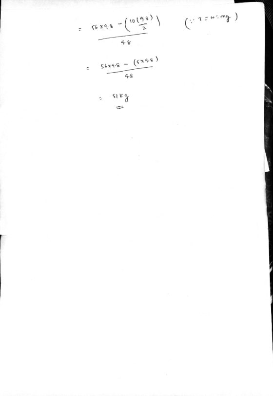 = $6x98 -(10198) (Tswing) 9.8 = 56XS-S - (59-8) 4.8 - sing