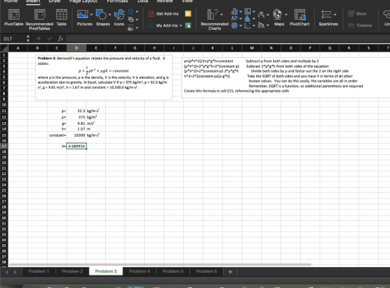 Home Insert DawPage Layout Formulas Data Review View Get Add-ins L Slicer Timeline Pivot Table Recommended Table Pivot Tables