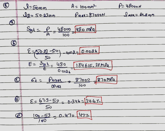P= ५४००० N JSomn ৭= 5০.93ma A = (০०n- Pma87000N = 2 ५৪००० ५8० mkq A l0 ६-50. 2-S)-০2-০০০৪ ১০ E= ১৯ ५৪० ০০০২ ।8५615, 38MP% Par
