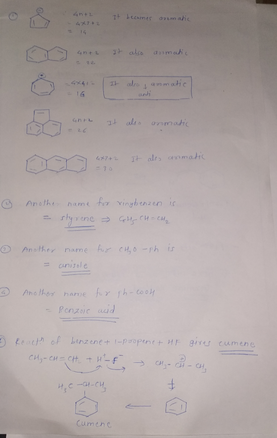 4n+2. - 4x3 + 2 It becomes aromatic It also aromatic 4n+2 - 22 4X812 It also aromatic antz It also aromatic It also aromatic
