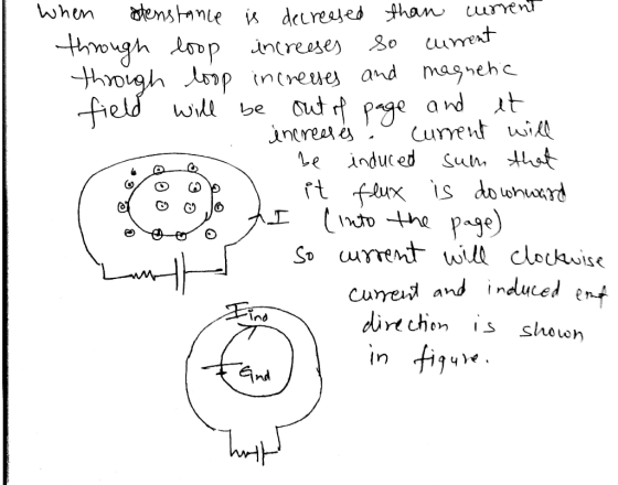 enstne decreaed han uen ureat When thmngh opnreses though op increue and magnehc freld out r page and at inereas s Le induced