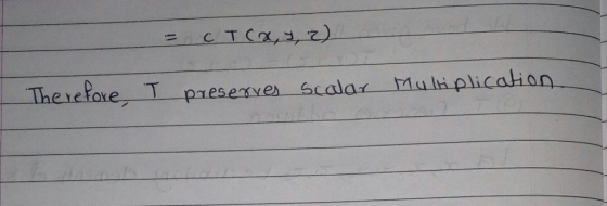 CTCR,Z) Theretore Tpresenves scalar Muliplicaian