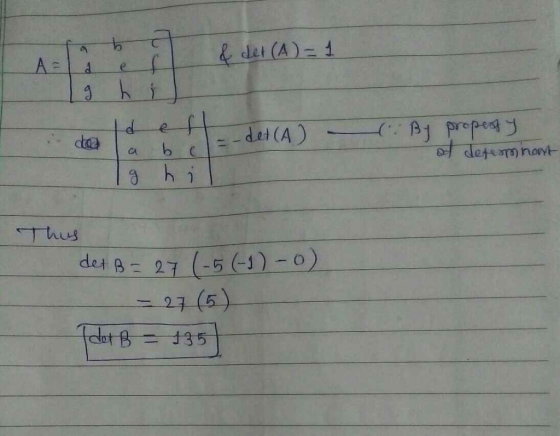 dlet (A) dta det (A ) ( , , 1 Ttus