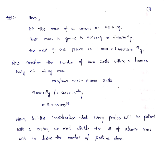 rAS Heve le t -e mass or a peyson be o.o is lamu 1.660ไ XID-rt : the mass o one proton Now Conseler -lh number 아 amu units ui