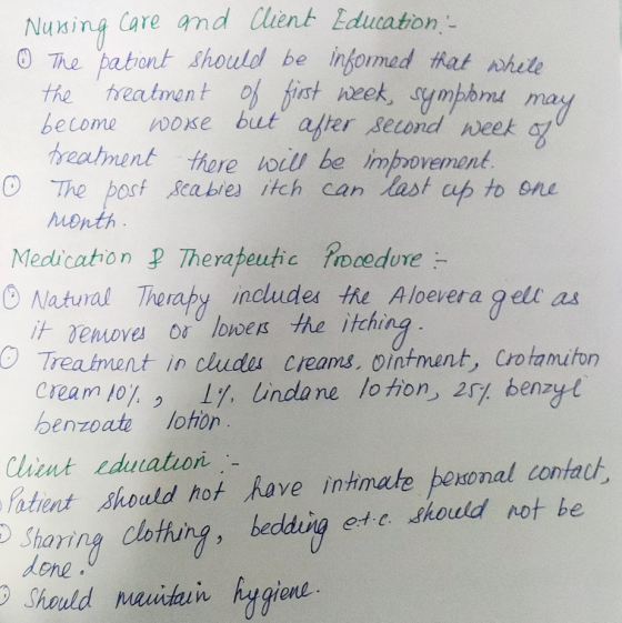 Numing Care amd lient Eduaton. 0 The patont hould be informed that while the reatment fist heek, ympo may become treatment th