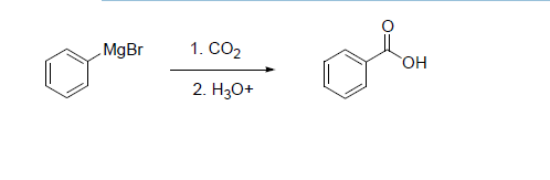 MgBr 1. Со, он 2. H2O+