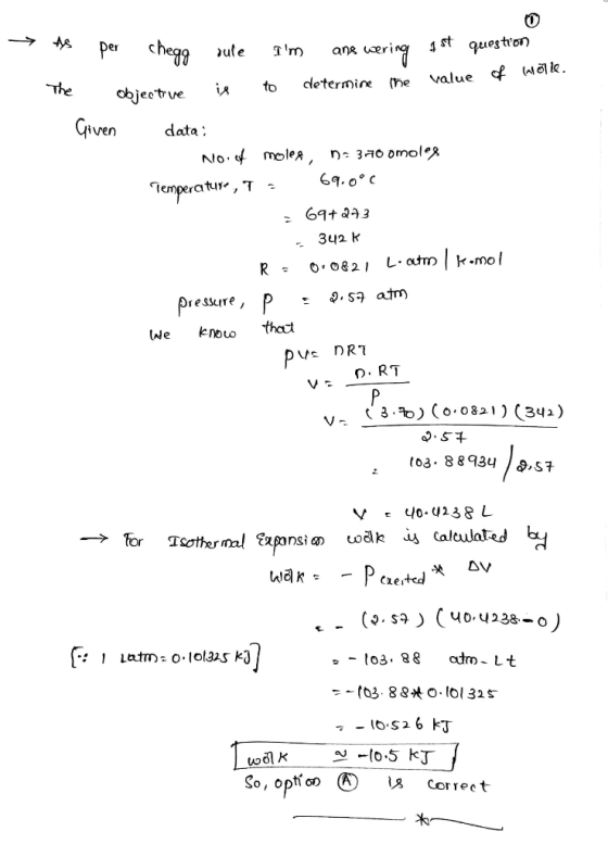 As per HomeworkLib rule Im and wering est question The objective is to determine the value of notke. Given data: No. of molex D: 3
