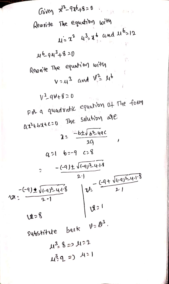 Given x/2_926 1820 Rewrite The equation with 4:2² 43 at and u6212 46_44² +820 Rewrite The equation with vay3 and 182 et V Qu