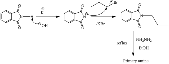 Ozon
ОН
-KBr
NHANH,
reflux
EtOH
Primary amine