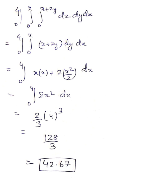 4 4 ? 3) } } de dytin 1 1 (2+2y) dy de = ) x (2) + 2122 de J222 dx $1478 - 128 3 139 42.67