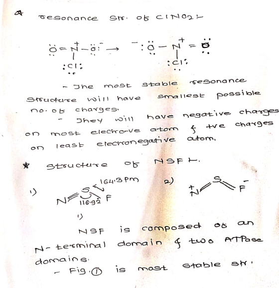 desonance Spri of CIN021 çaş-ö: ~ 30 -Ņ* = 5 icli . .icii - The most stable resonance Structure will have smallest possible n