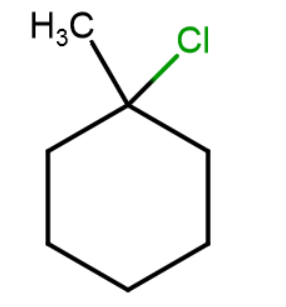 Image for Draw the product formed when the structure shown below undergoes solvolysis in CH3CH2OH with heat.
