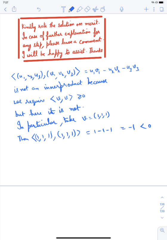 7:27 5 + Kindly rate the solution on merit. In case of further explanation for any step, please leave a comment. I will be ha