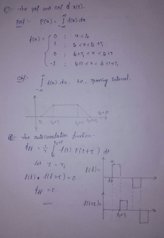 PP) fx).dx -1 rhe auto Corrcla ton funcl on to+T to