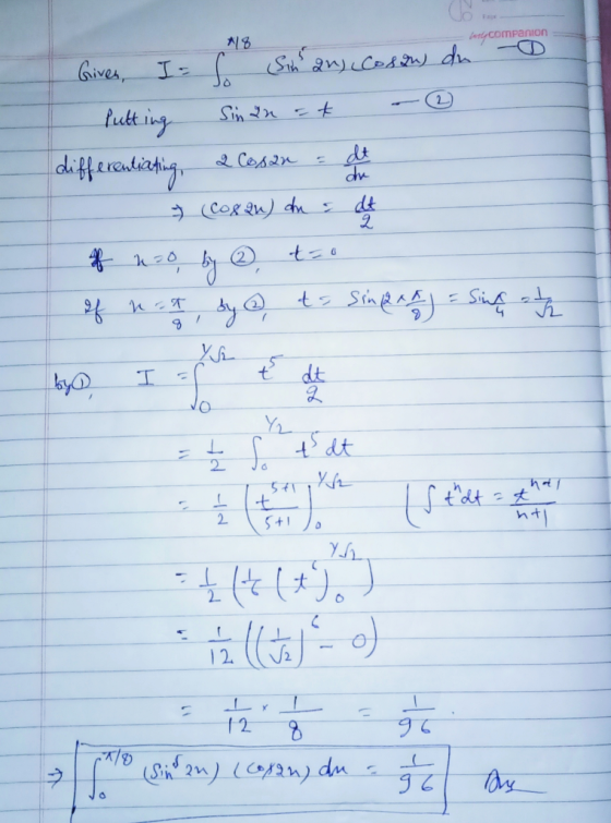 00 Is So Sin an). Cosau) du *8 betty companion CD Given, Sin an -* Putting differentiating, 2 Cosan dt du dt 2 » (Coran) du a