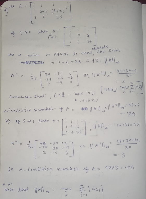 het A=TII 11 3+Ę (3+4) 11 6 36 if & 70 then 1 7 A=T 6 36 absolute norm the . t is equal to max now sum = 1+6+36 =43= 1 Allos