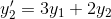 y'_{2}=3y_{1}+2y_{2}