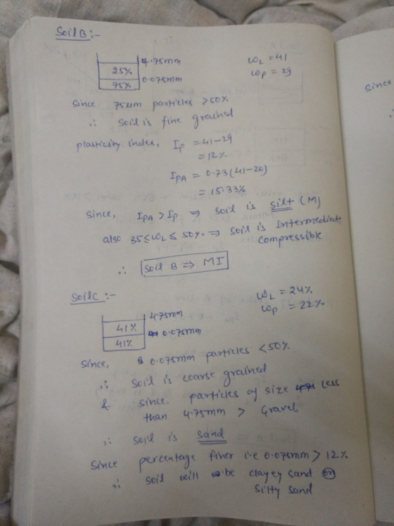 Soub- LOL 41 Gincs Ser is fine rcuhed plasticity index 127- IPA c-73 (4,-2c) sinee, pA p Compressibk 412 MI7 part니escy than mme size bFX(US , since, :Sej rs Sand Snte Sctty Sand