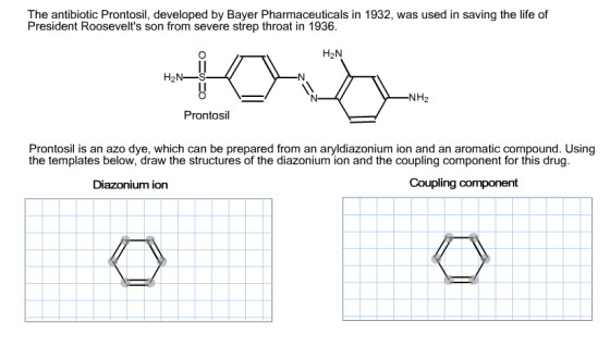 THe antibiotic Prontosil, developed by Bayer Pharm