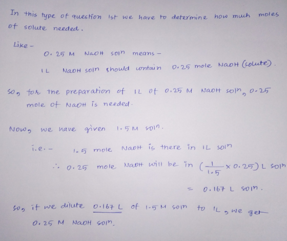 ist we have to determine how much In of moles. this type this type of of question question solute needed. ist u Like- 0.25m N