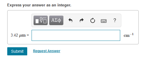 Express your answer as an integer. PO ALQ O a ? 3.42 pm Submit Request Answer