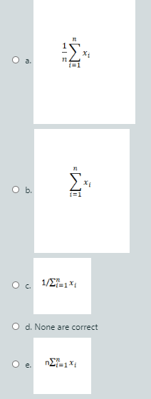 n O b. 1/29=1*; O d. None are correct 59