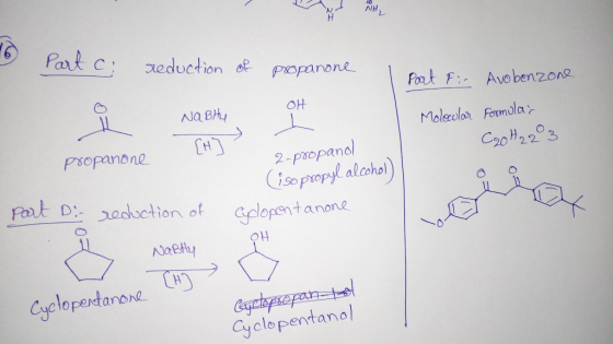 NH propano ne- OH Molor Fosmula 2-poopano nol 20 H 22.3 patD odsction of plopent anon Na앉121, Cyelopentanone cy c lo Pentano