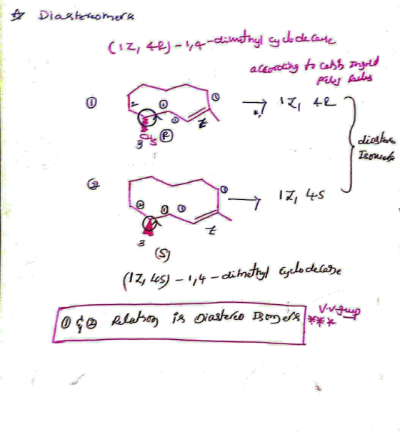 Diastereomers 1. (I2, 42j-1,4-dimethyl cyclo de care alerding to Cobb Trgoed - paly files ✓ 12 ten 772 dioster . 1 Isonic 712