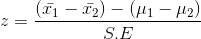 (11 - 12) – (M1 – 12) S.E