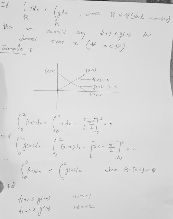 If gda RERCRea morber) where R them we Cann fer adrast ever Evermple T l0,2) (2,2) (2,0) 2 fx) de 2 2 ard 2. 2 Jearda- (2-x)