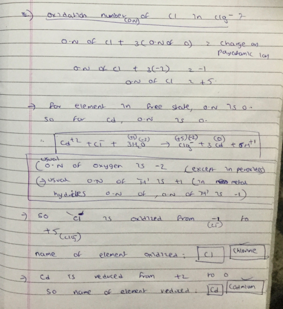 oxidatich number of CL in clo- 7 oon of alt 3Coon of a charge on polychanic lan on of cL - t 3(-2) On of a 2-1 +5. 3 in for s