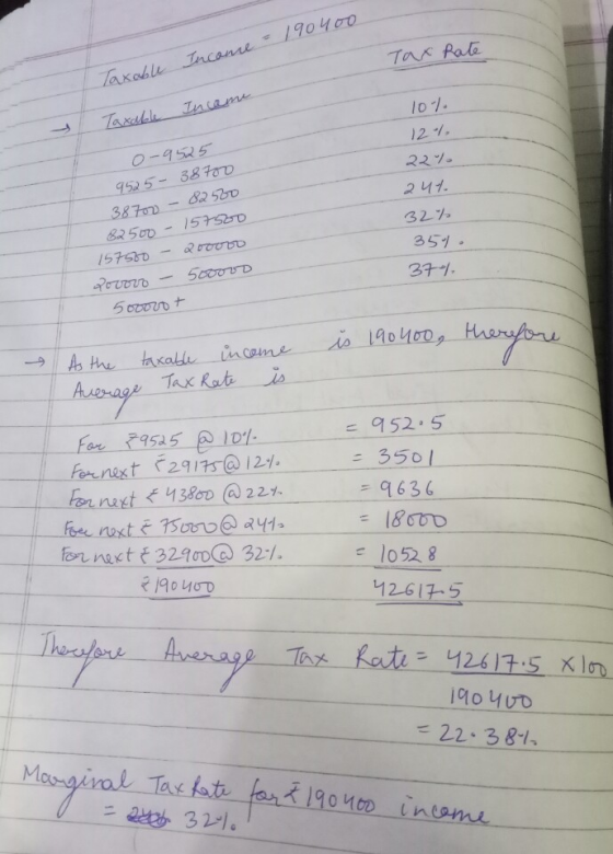 Tax Rate Income - 190400 Taxable Incame Taxable o-9525 9525 - 38700 38700 - 82560 82500 - 157520 157570 - 2D70DD Povoro - 500