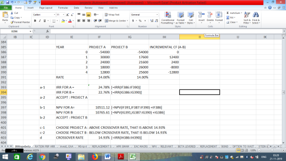 projects (Autosaved) (Autosaved) (Autosaved) - Microsoft Excel (Product Activation Failed) Review File Home Insert Page Layou