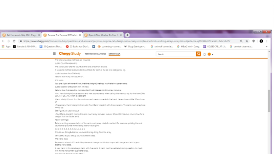 C Get Hamework Help With Chegs x P C Open A New Window On YourB + Furpose The Purpose Of This La X 四23 Books You Didn. G G CO
