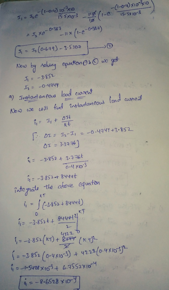 -(1-04)810 710 I, = 26 (1-0.4) 10/10 I = Ize is 5x10-3 -110(1-0 15.5x 10-3 = I xe bosst 11x (1-0-0-387) G = I, (0.679) - 3.53