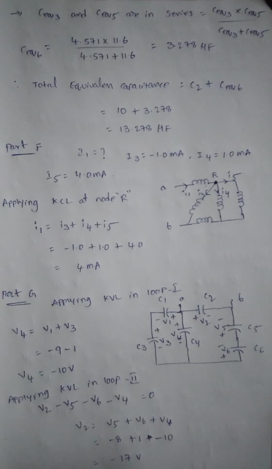 Ceas and ceous are in Series - Ceas x Ceaus Ceauzt (pas crub 4.571 X 11.6 4.571+11.6 3.27% HF Total Equivalen capacitance : C