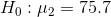 Hp : 112 = 75.7