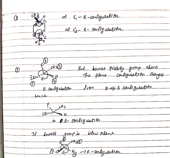 at G.R-configuration at G- &- wnAgulaton. 033 But bowest pilority group above - The plane configuration charge Reconfiguratio