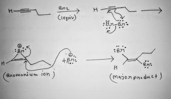 H- B12 Hūr (lequiv) BY: H 1 +8.4 (Bromonium -H 8743 (major product)