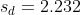 sd 2.232