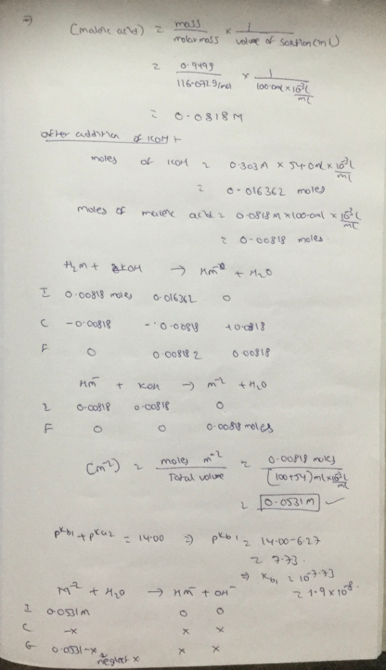 (malele and) ? molar mass volume of soktion (in U 0-9498 116-0729 ma 100 cm x 183 other addina i 0.0818M of ICOHT of 1604 a 0