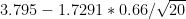 3.795 1.7291 0.66/V20