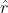 \hat{r}