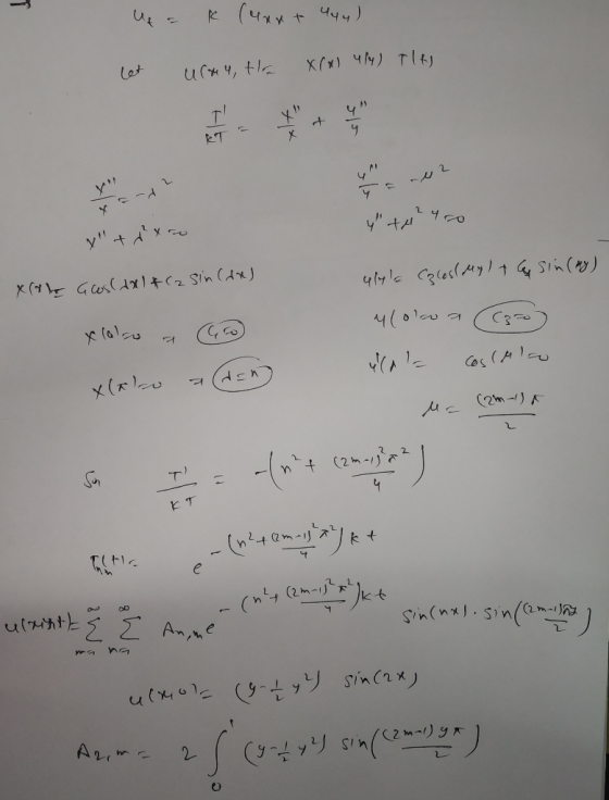 444 Lat KT yt (H GCorCAx1 Sin Cax) talsu 4(0109 C30 Cos (Alu x(xla0 (2m)A -(2 T e (my Gamen het utrht Ane SIn(n.Sin Azrm 2 S