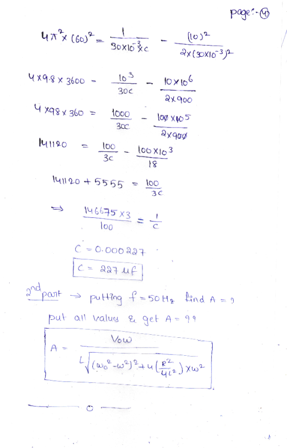 page: - unx (60)2--L 30x1o Bc. - (10)2 2X (30x10 32 103 10x106 4x9.8 X 3600 - 148 x 3000 4x98x360 = 300 1000 - 2x900 10% X2