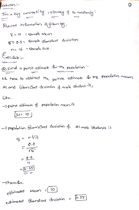 Sokation in Im a big cimicos. La scarley of 16 rondonly! Required information is gillem by.... T = 10 = Sample mean 6=9.95 S