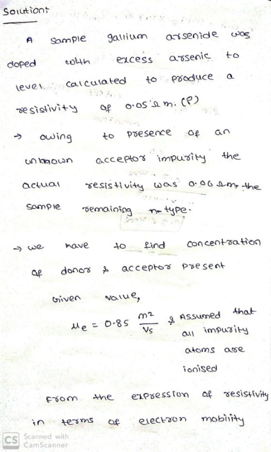 Souutiont Comple gallium α seide os coped eol-th evevCalculated tPoduce a to Poesence an kooun accept γ impurity the Cictua s